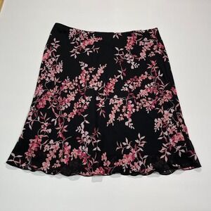Y2K Floral Midi Skirt